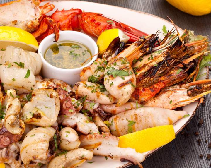 Fruits de mer cuits à emporter Guadeloupe